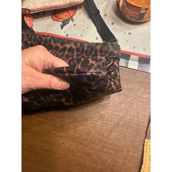 Coach Purple Ocelot Crossbody Purse Women’s - Picture 6 of 12